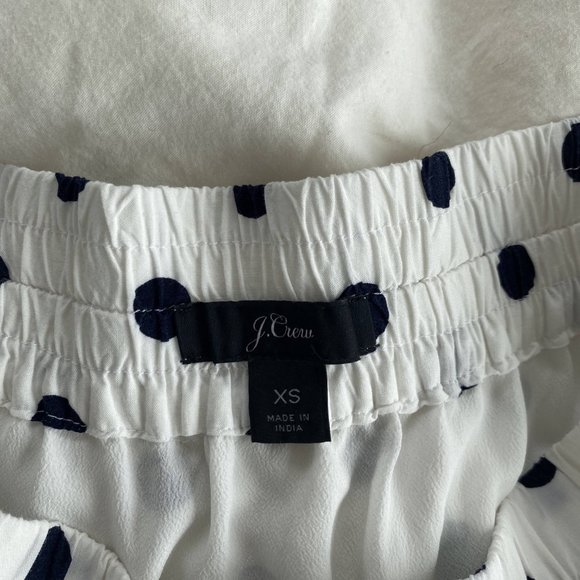 J.Crew Pull-on midi skirt in polka dot - Picture 4 of 5